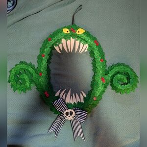 Nightmare Before Christmas Wreath Excellent Condition Disney